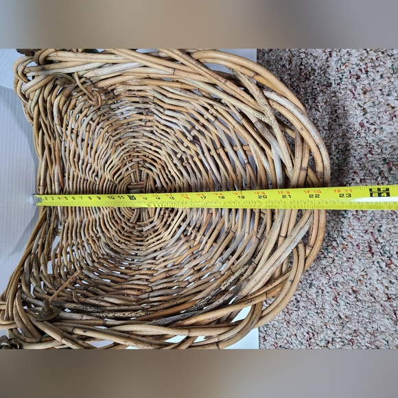 Vintage Maitland - Smith Reed Glass Wrought Iron Basket Floral - Picture 3 of 16